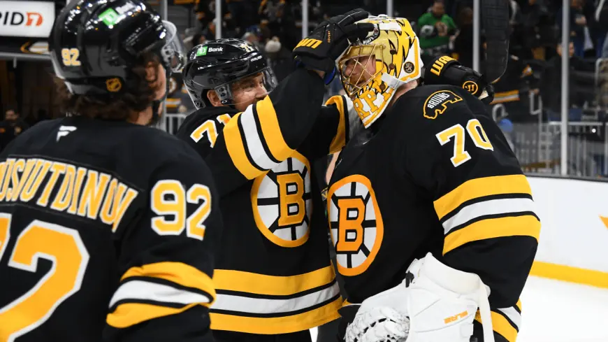 Bruins Score: bruins score 4-2 Blue Jackets in return from Olympics