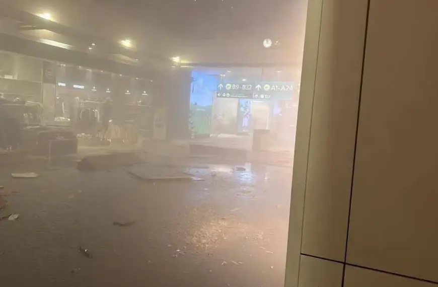 Video.. Dubai Airport Struck in Iranian Missile Attack: All Flights Suspended, Four Injured