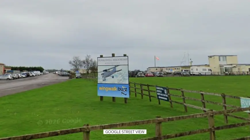 Sky News: Man, 49, dies taking part in skydive at Dunkeswell Aerodrome in Devon