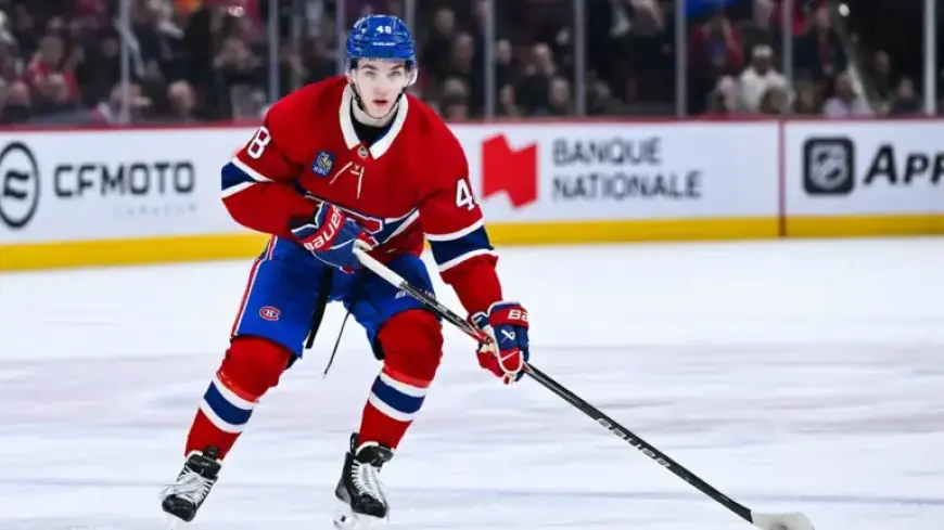 Lane Hutson Poised to Make NHL History with Montreal Canadiens