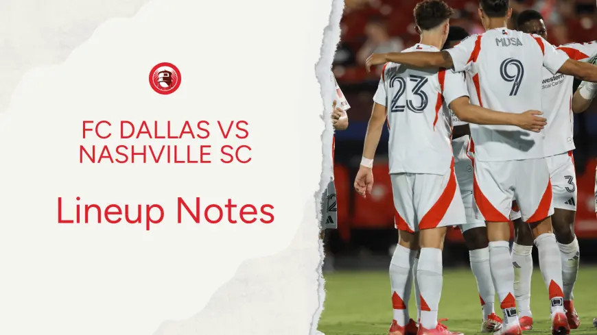 Lineups Set, Fan Giveaway and Streaming Plans Highlight Nashville Vs Fc Dallas at Toyota Stadium