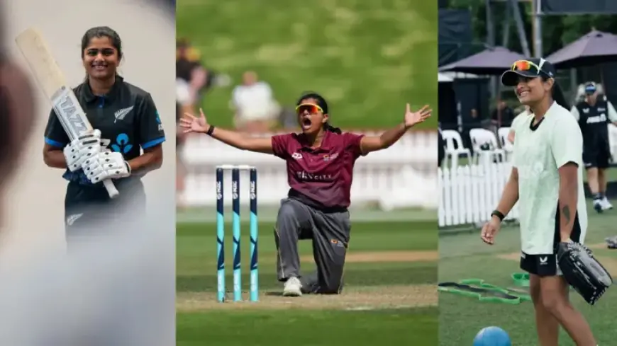 Nensi Patel Makes History as New Zealand’s First Indian-Born Woman Cricketer