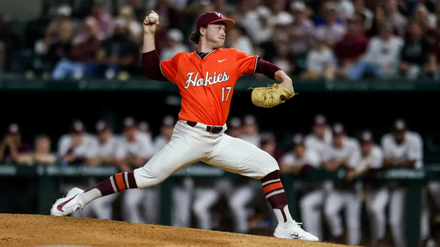 Texas A&m Baseball blows open game with eight-run sixth, beats Virginia Tech 10-0