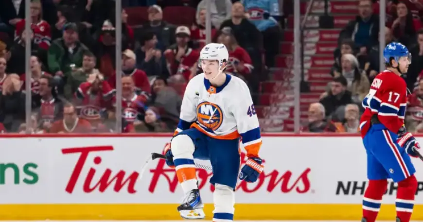 Islanders Rookie Schaefer Shines Against Canadiens: ‘It’s Fun to Watch’