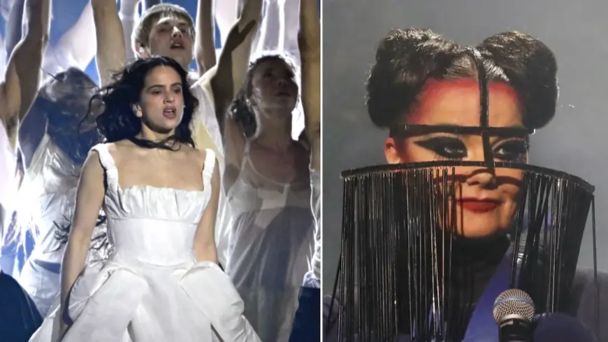 Rosalia: rosalia Performs "Berghain" with Björk at 2026 BRIT Awards