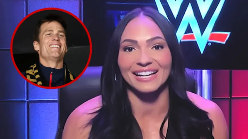 WWE’s Kiana James Challenges Tom Brady: Step Into the Ring!