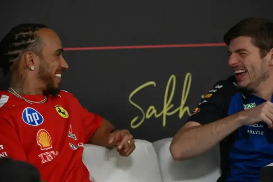 Lewis Hamilton Discusses Parenthood with Max Verstappen, Nearly Fainting