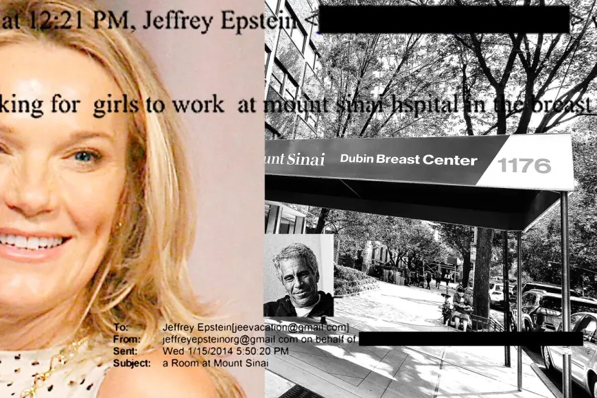 Nytimes Angle: Files Show ‘Use Dr. Eva’ Link Between Epstein, Dubin and Mount Sinai Coat-Rack Delivery
