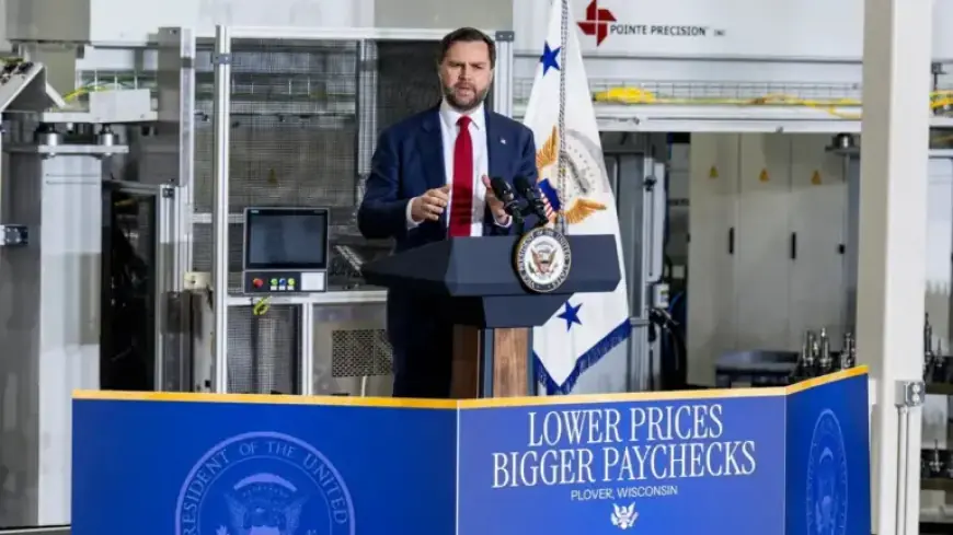 JD Vance Criticizes ‘Crazy’ Democrats in Wisconsin Visit