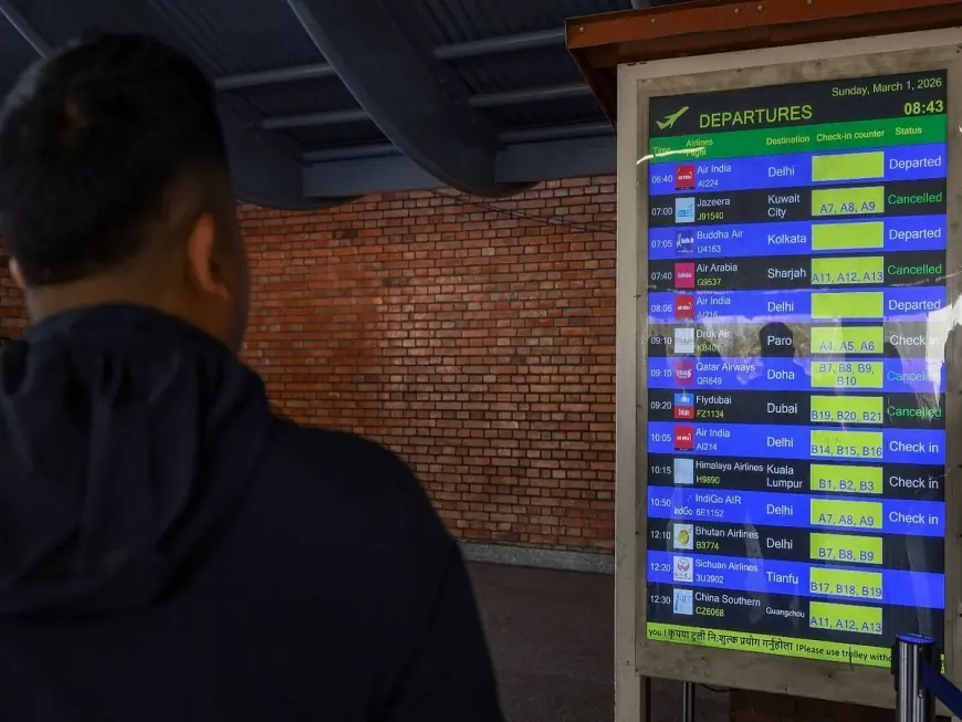 Abu Dhabi among Gulf hubs hit as airline cancellations, airspace closures leave hundreds of thousands stranded