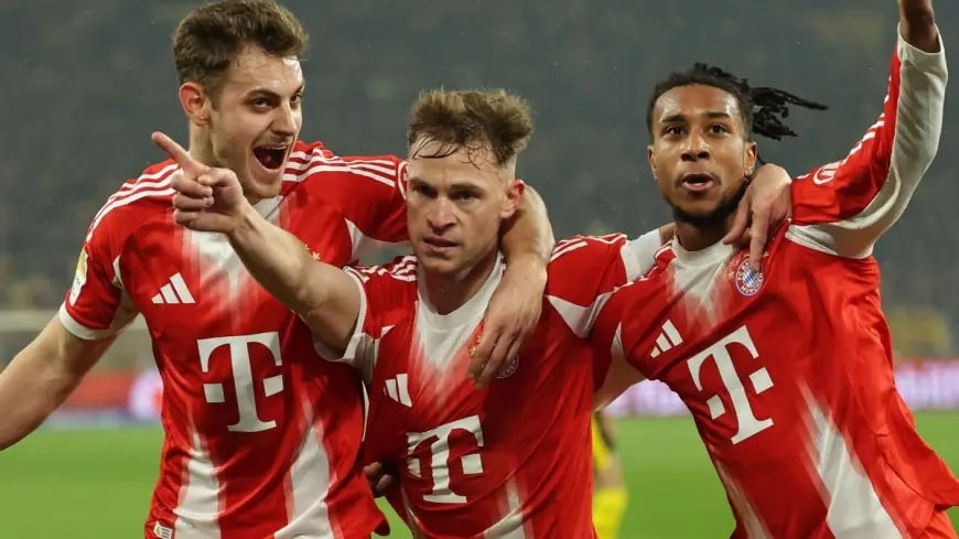 Dortmund Vs Bayern: Kimmich strike and Kane brace deliver decisive 3-2 win and leave Dortmund 11 points adrift