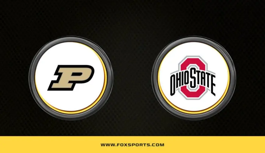 Purdue Vs Ohio State Prediction: No. 8 Purdue Visits Columbus as 6.5-Point Favorite