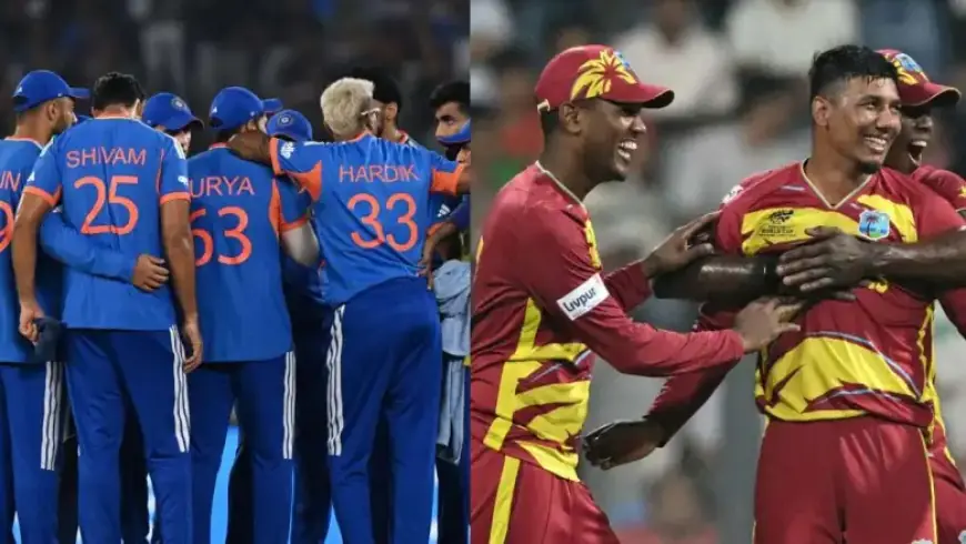 IND vs WI T20 World Cup 2026: Sanju Samson Fires India Into Semi-Finals With Unbeaten 97 as West Indies Bow Out at Eden Gardens
