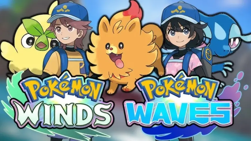 Pokémon Winds and Waves Officially Revealed: Gen 10 Starters Browt, Pombon, and Gecqua Confirmed for Nintendo Switch 2
