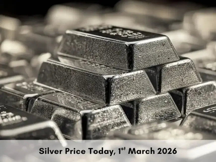Silver Prices Soar to ₹3.25 Lakh/kg in India Amid Iran Conflict