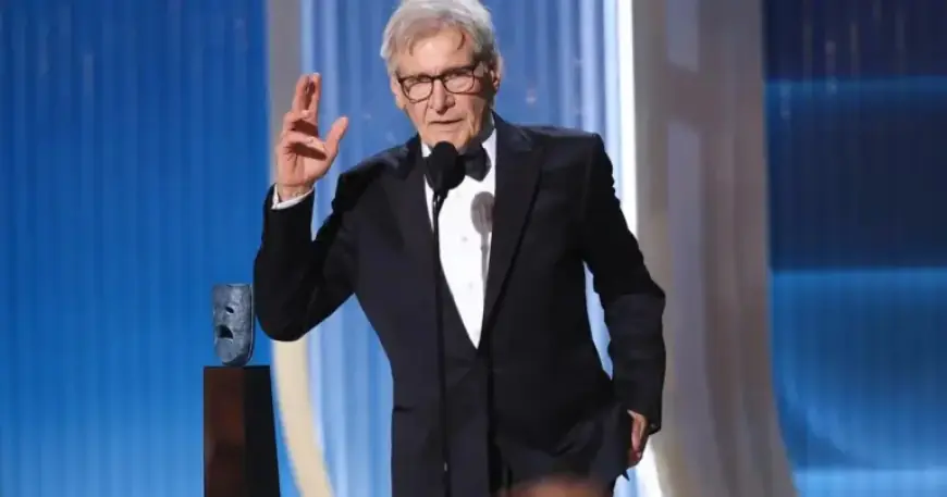 Harrison Ford Tearfully Accepts SAG-AFTRA Life Achievement Award