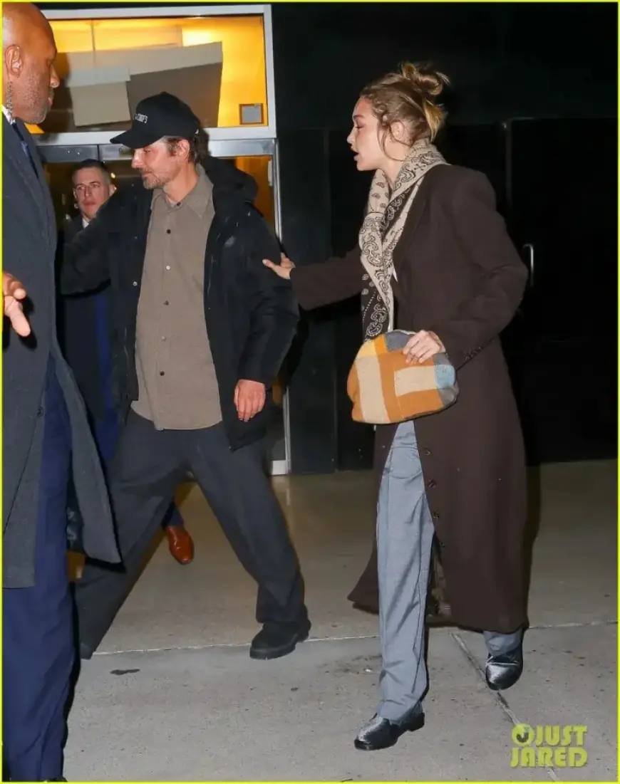 Gigi Hadid and Bradley Cooper Hold Hands at ‘Frankenstein’ Event with Jacob Elordi