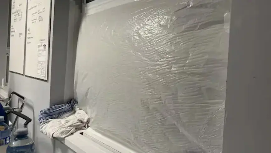 CBS Criticizes Frigid Conditions, Drafty Windows at St. Clare’s Hospital