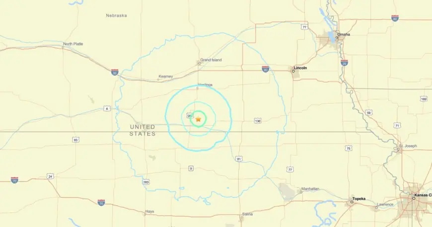Earthquake Rattles South-Central Nebraska; Residents From Cowles to Lincoln Say They Felt It