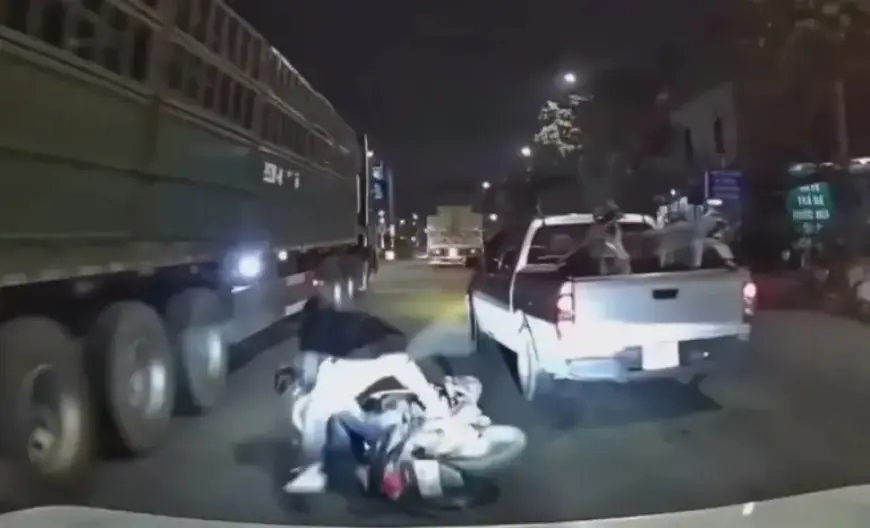 Police Identify Truck Driver Who Forced Motorcyclists Off Road