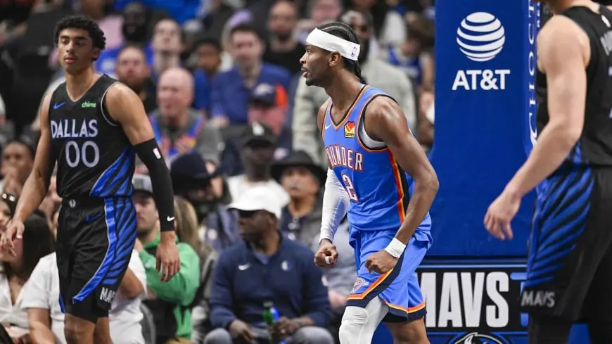 Thunder Vs Mavericks: Gilgeous-Alexander Breaks Wilt Record in 100-87 Road Win