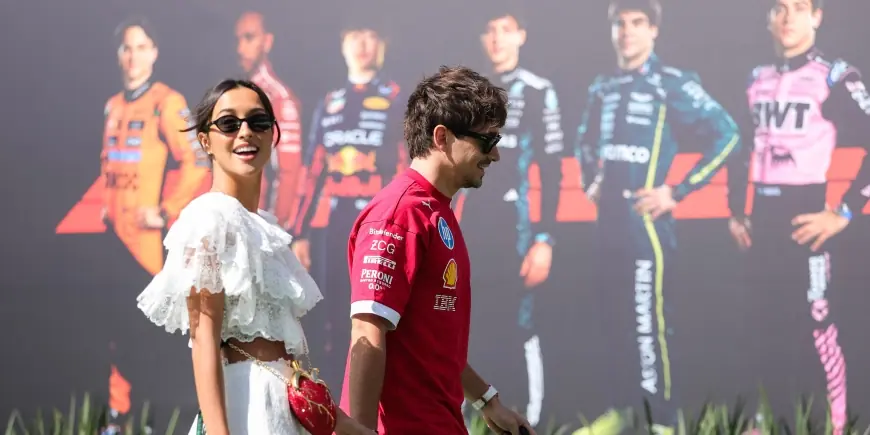 Charles Leclerc's wedding confirmed as Alexandra Saint Mleux changes name