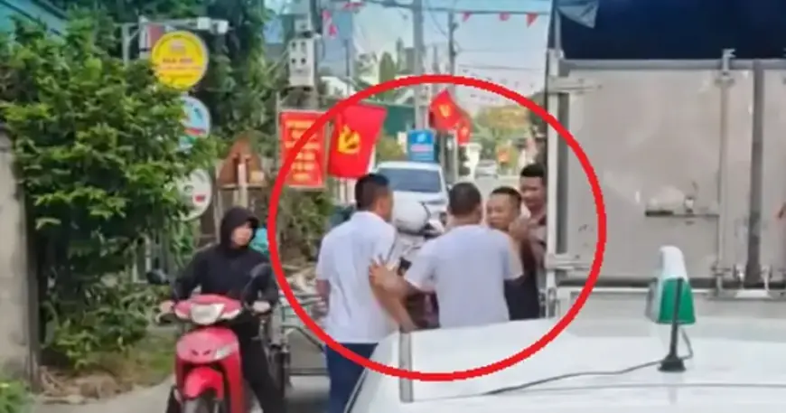 Motorist Blocks Road, Assaults Bystander