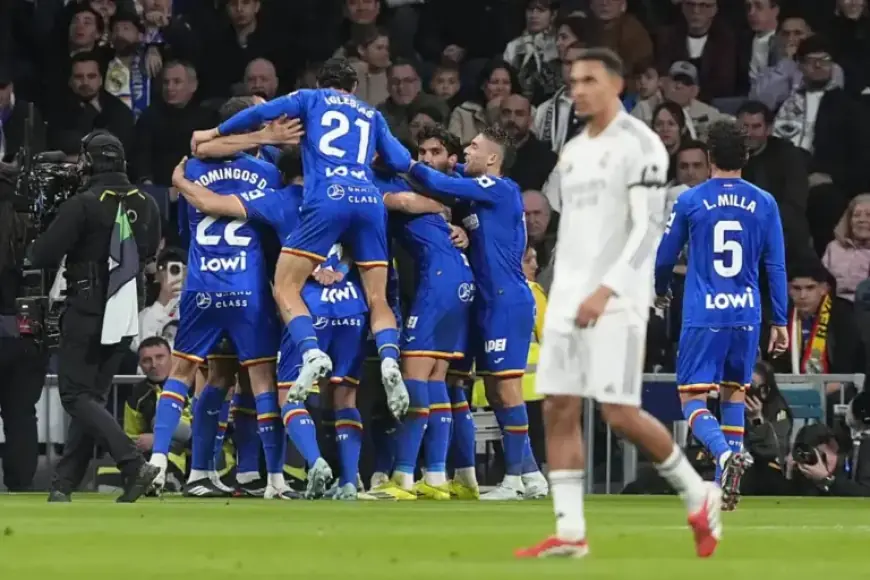 Real Suffers Home Defeat Against Getafe in Title Race Setback