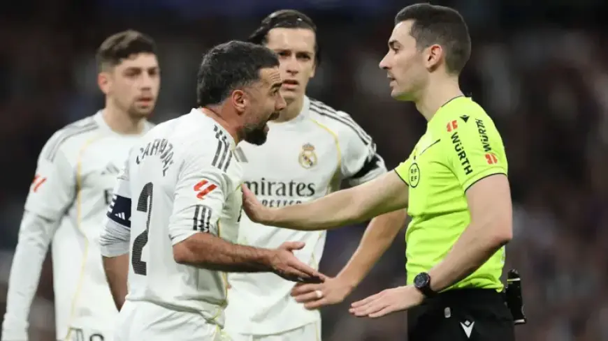 Real Madrid Stumbles with Two Red Cards, Jeopardizing Title Race