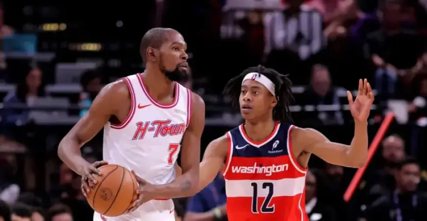 Washington Wizards Face Off Against Rockets Featuring DMV Native Durant