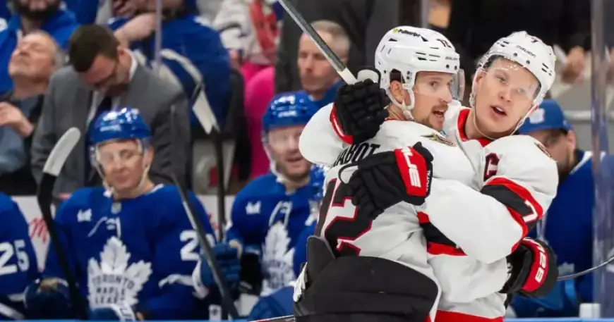 Batherson and Cozens Propel Senators to Victory Against Struggling Leafs