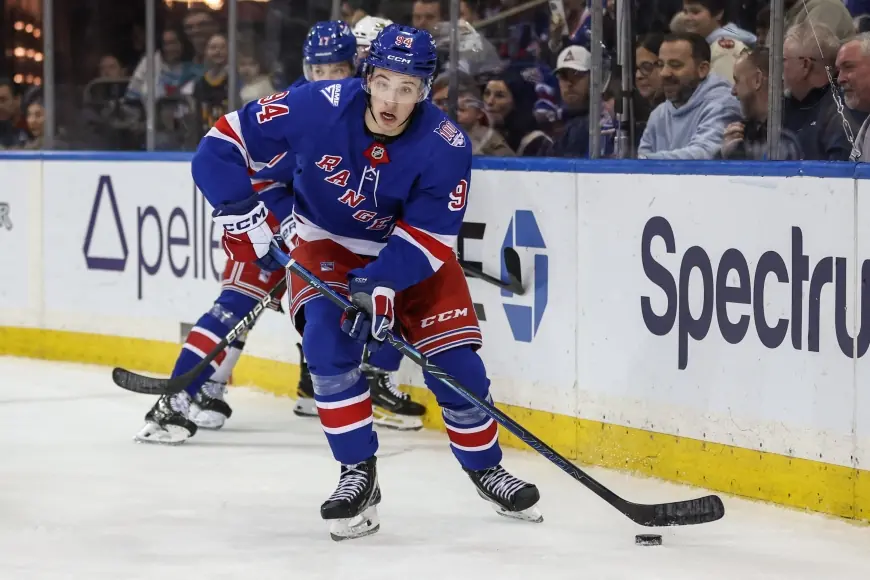Gabe Perreault shifting Rangers’ short-term plans as rookie minutes and expectations realign