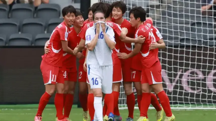 Myong’s Hat-Trick Powers North Korea’s Victory at Women’s Asian Cup
