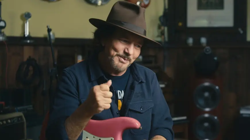 Eddie Vedder turns solo vulnerability into a powerful plea in Netflix’s Matter of Time