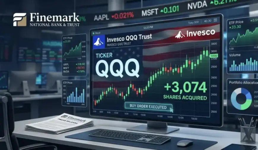 Finemark National Bank & Trust Acquires 3,074 Shares in Invesco QQQ $QQQ