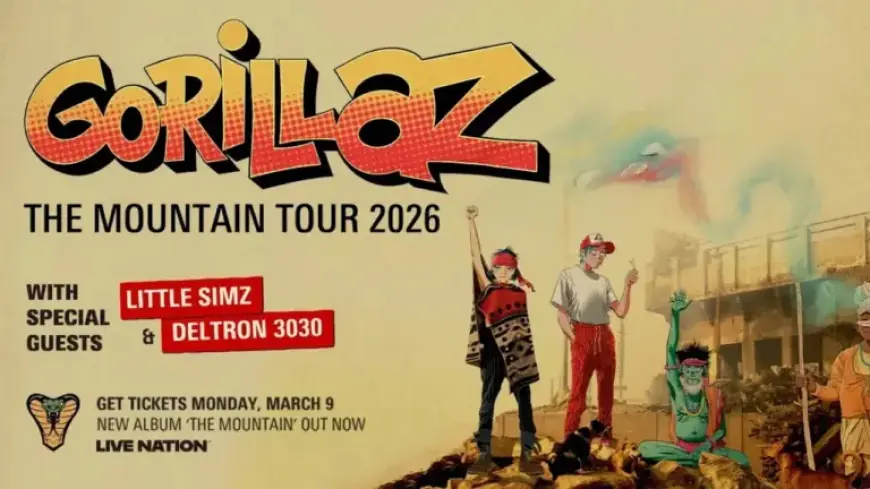 Gorillaz Reveal 2026 North American Tour Schedule