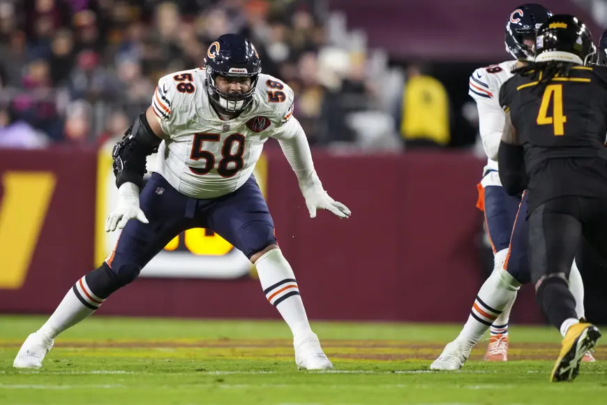 Most Impactful Bears of 2025: Drew Dalman at No. 4