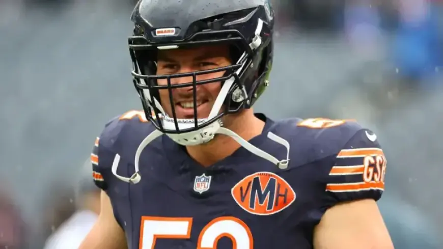 Drew Dalman, 27, Retires from NFL and Chicago Bears: Report