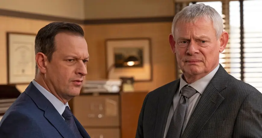 Martin Clunes Makes Tense Best Medicine Debut