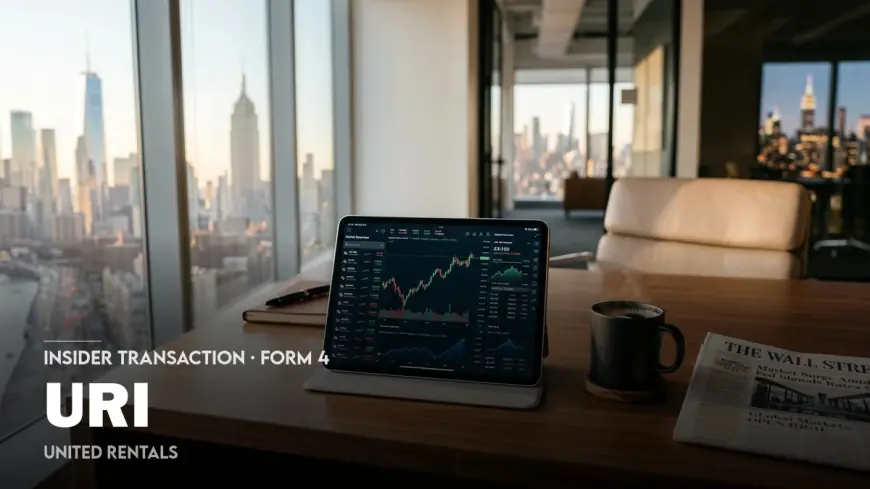 United Rentals insiders surrender shares to cover RSU tax withholding, shifting immediate ownership math