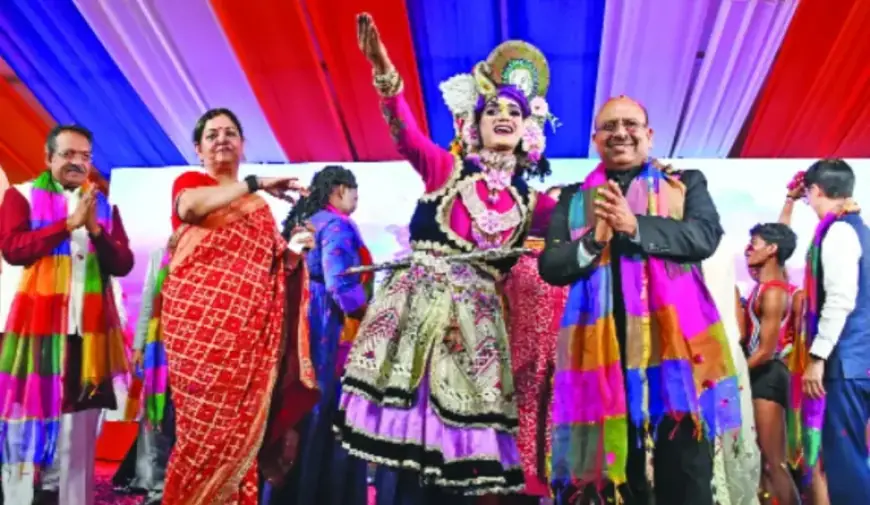 Delhi Assembly Celebrates Grand Holi Milan with Diplomats from 31+ Nations