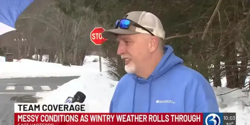 Wintry Mix Threatens Driving Safety Across Connecticut