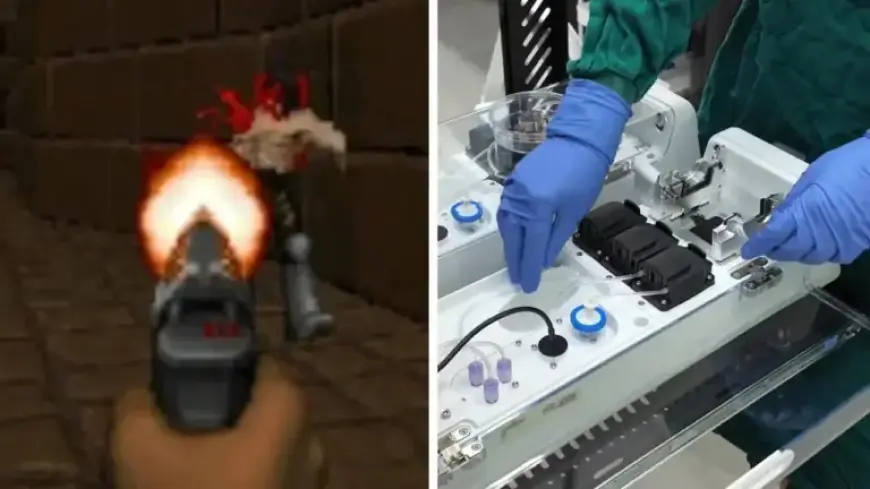 Lab-Grown Brain Cells Master Playing Doom