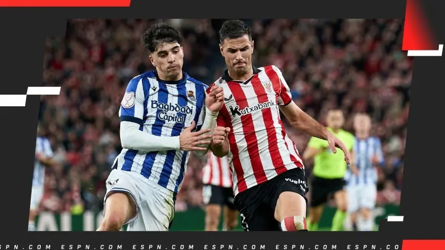 Real Sociedad - Athletic: semifinal second leg at Anoeta draws roaring welcome for Matarazzo