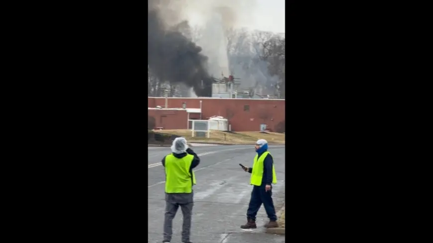 Shelter-in-place Issued After Explosion in Logan Township Nj Industrial Complex