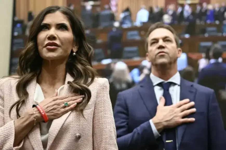 Kristi Noem Faces House Hearing on Corey Lewandowski Relations, Husband Present