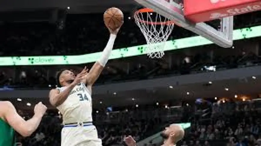 Giannis Antetokounmpo Stats: 19 Points, 11 Rebounds in Return as Celtics Roll 108-81