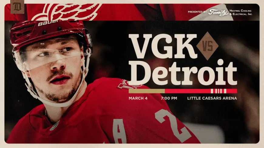 Golden Knights Vs Red Wings preview: Talbot to start as Detroit opens two-game homestand