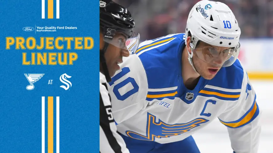 Blues Vs Kraken: TV, Lineup and Gameday Guide for March 4 in Seattle
