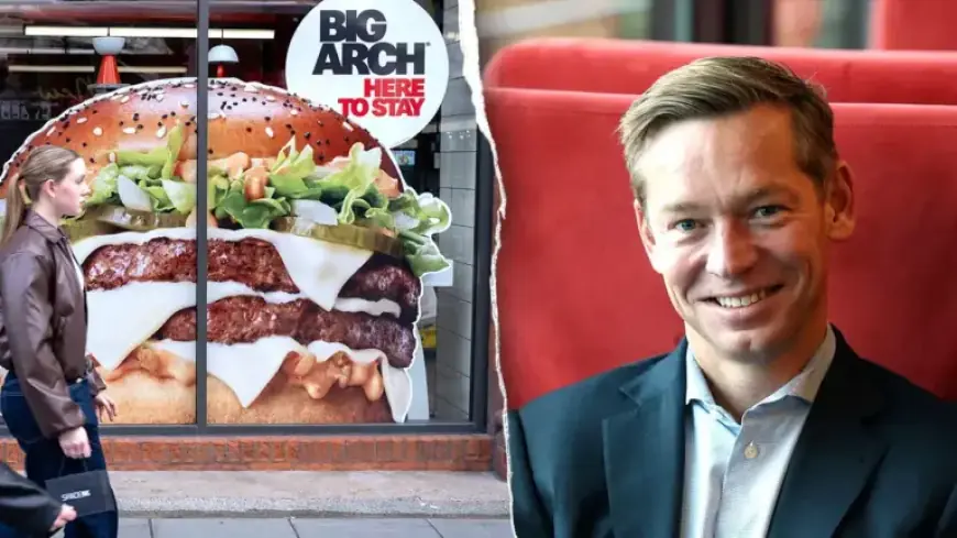 McDonald’s CEO Criticized as Tiny Bite of New Big Arch Burger Goes Viral